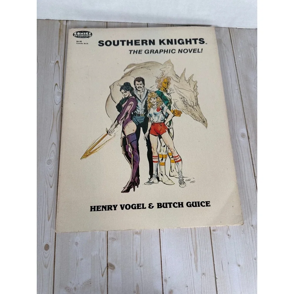 Southern Knights Graphic Novel Vogel Guice 1986 1st Ed Comics Interview